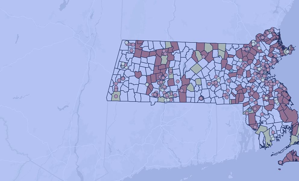 MBI Infrastructure Map of Massachusetts