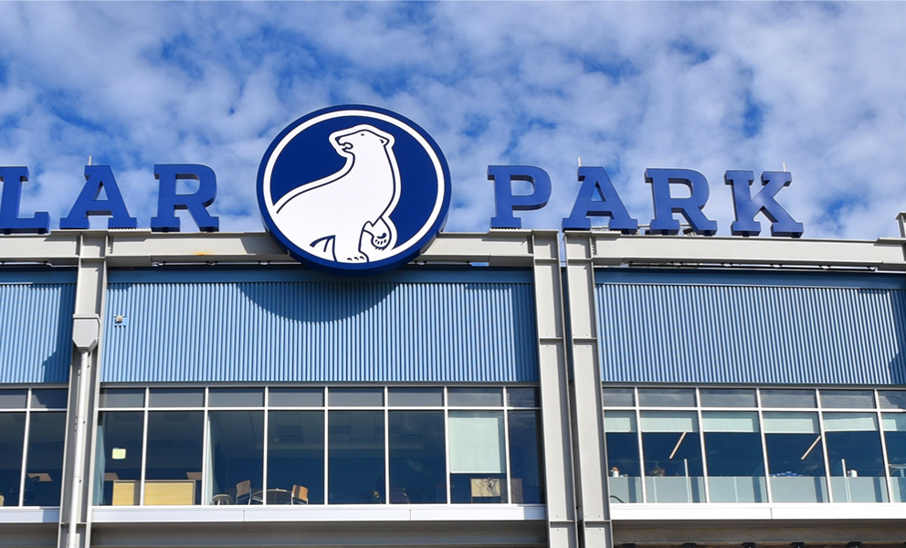 Polar Park front entrance